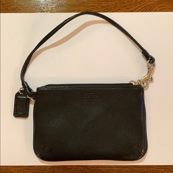 Coach change purse in real leather - Picture 2 of 4